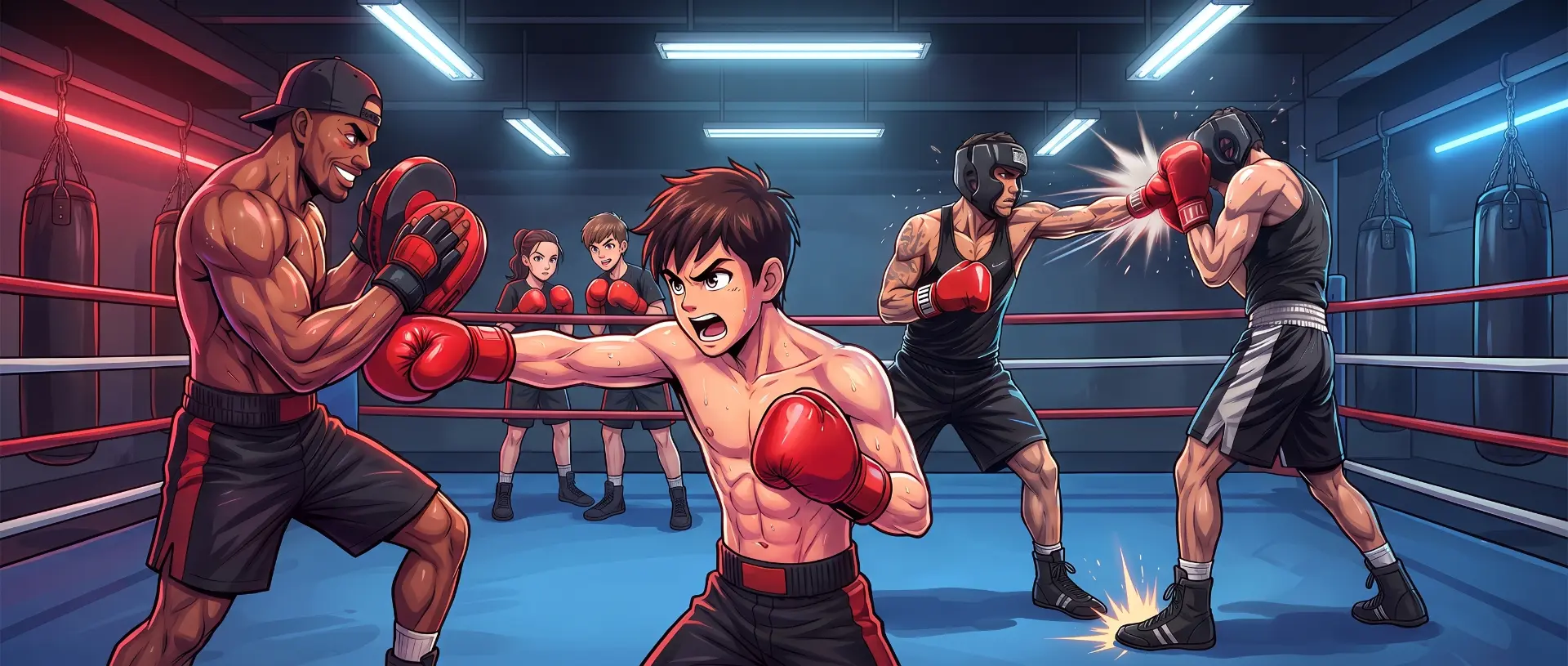 Cours de boxe anglaise à E.H.M Boxing Club — enfants, ados et adultes